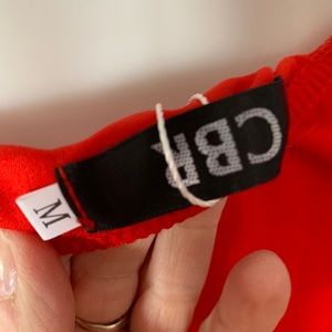 Red sexy fitted dress off the shoulder